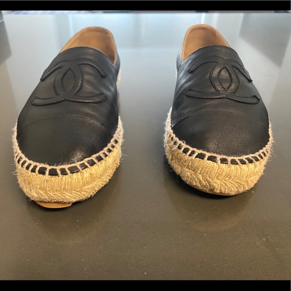 Chanel Lambskin Espadrilles - Picture 11 of 16